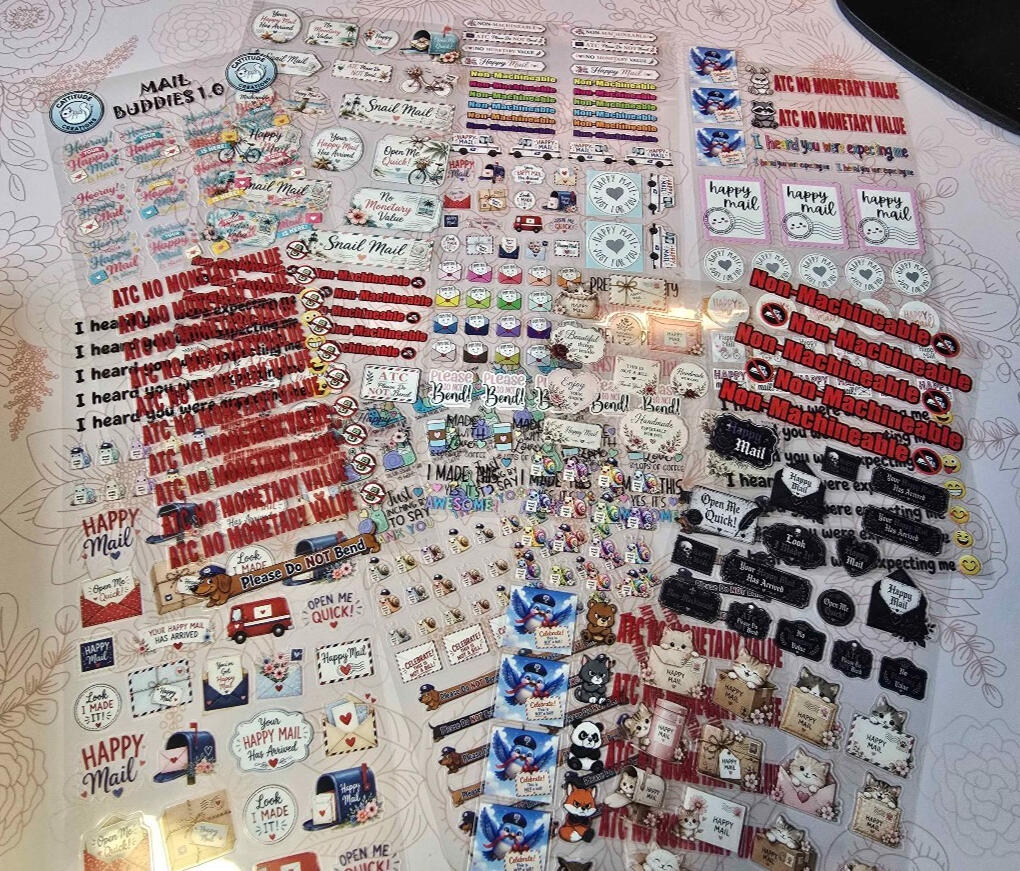 PRICE REDUCED! mail buddies 2nd launch 10cm x 200cm $9.00/loop