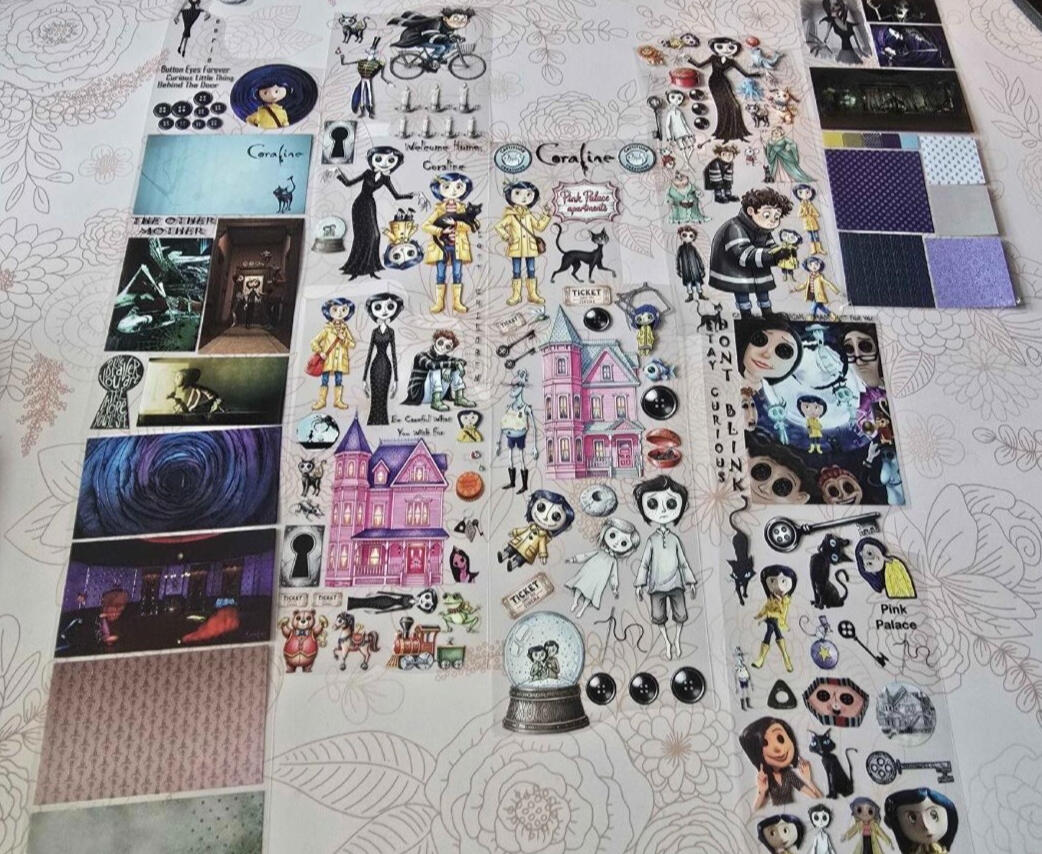 SOLD OUT!! coraline 2nd launch 7cm x 150cm $6.50/loop