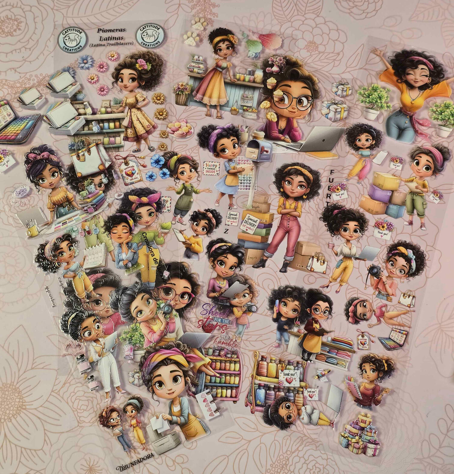 latina trailblazers 3rd launch 7cm x 150cm $7.00/loop