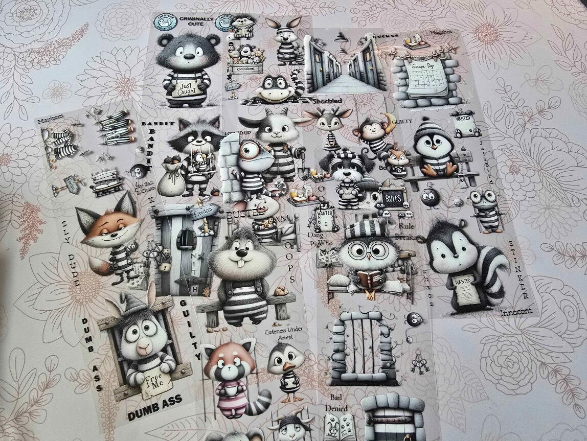 SOLD OUT! criminally cute 2nd launch 7cm x 150cm $6.50/loop