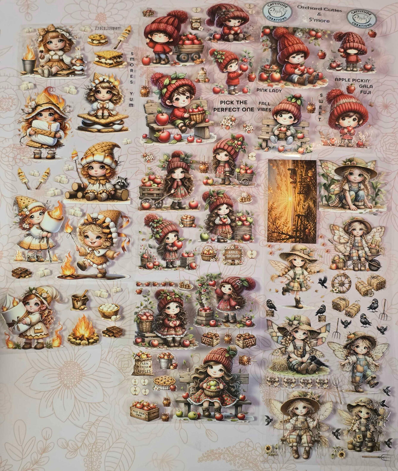 SOLD OUT! orchard cuties and s'more 3rd launch 10cm x 100cm $9.00/loop