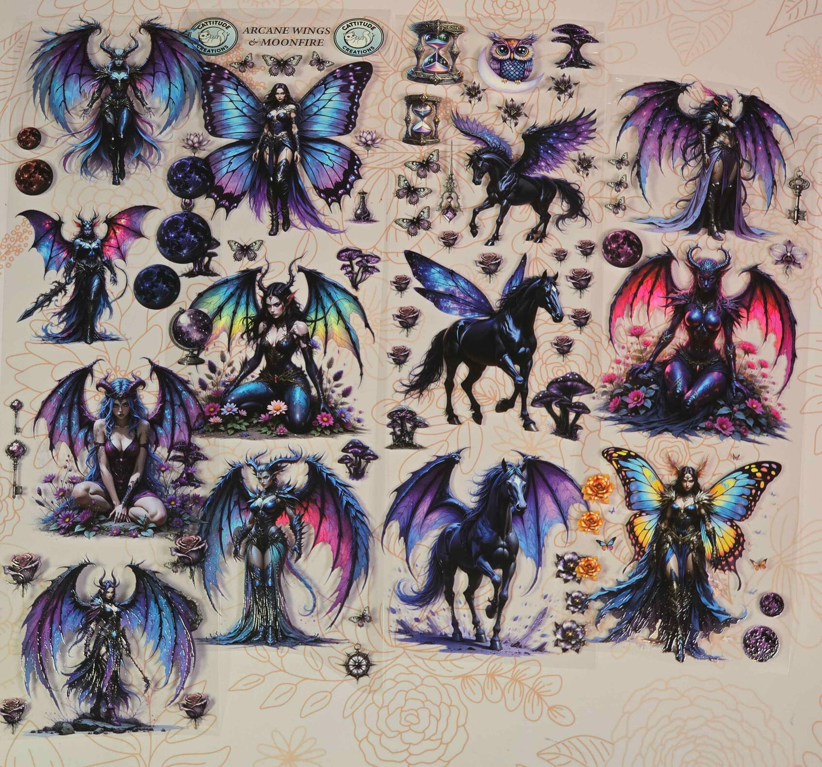 arcane wings 3rd launch 7cm x 100cm $6.00/loop